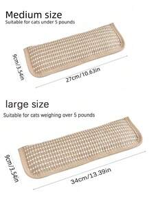 Cat Toy Pillow, Bite-Resistant, Self-Entertainment, Cat Scratch Pad, Cat Toy, Cat Toy Pillow, Sisal Cat Scratch Board Pad, Scratch & Bite Resistant, Cat Filled, Cat Toy Scratching Post, Suitable For 4 Seasons, Alternative To Teaser Wand, Pet Accessory, Non-Shedding Fabric, Self-Play Pillow, Cat Owner, Multi-Pet Household - Multicolor - View 5