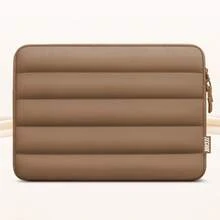 TECOOL 蓬松笔记本电脑保护套，适用于 13.3-16 英寸笔记本电脑，兼容 MacBook Air 13/13.6/15 英寸 M4/M3/M2（2012-2025 年款）、Pro 13/14/16 英寸 M4/M3/M2/M1（2020-2024 年款）以及 13.3-16 英寸 HP 笔记本电脑，电脑包保护套 - 查看 21