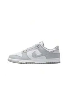 Nike Dunk LOW RETRO 舒适百搭薄底防滑耐磨低帮运动鞋，男女通用，白色 - 白色 - 查看 13