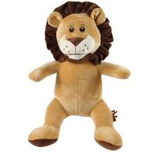 Safari Trio 35cm Plush - Elephant, Giraffe, Hippopotamus, Lion, Monkey - Gift Toy, Cute Animal Friends, Same As Photo, Jungle Kingdom, Madagascar - 河馬,獅子,長頸鹿三人組 - 查看 5