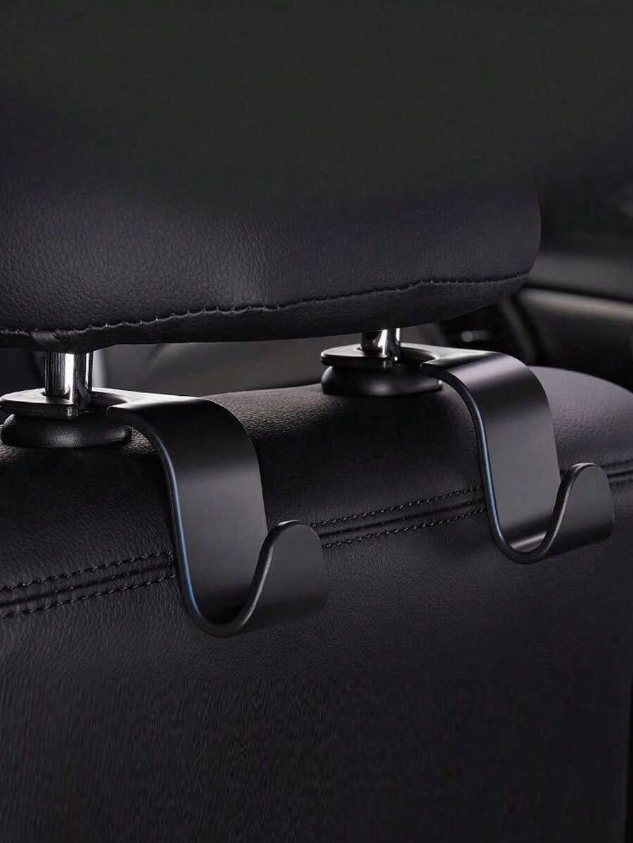 Multi-Pack Car Seat Back Hooks, Universal Car Interior Storage Hooks, Ideal For Hanging Shopping Bags, Handbags And Other Items On Front And Rear Seats - A - View 1