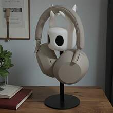 1pc Headphone Stand - Large Earcup Gaming Headset Holder - Unique Display Bracket - Metal Stand - Multifunctional Headphone Rack - Multicolor - View 3