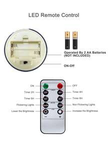 Bộ 3 nến giả lập lửa nhấp nháy, chạy bằng pin, có hẹn giờ và điều khiển từ xa, thích hợp để trang trí bàn ăn, dịp Giáng sinh, Halloween, Ngày Valentine, Ngày của Mẹ, bàn ăn, phòng ngủ, đám cưới, tiệc tùng, làm quà tặng, trang trí không khí lễ hội. - Ánh sáng ấm áp trong suốt - Xem 11