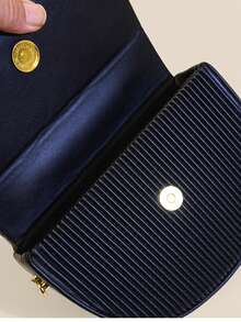 2026 New Classic Women's Shoulder Bag, Timeless Versatile Chic Metal Handle Handbag, Party Clutch - Multicolor - View 8