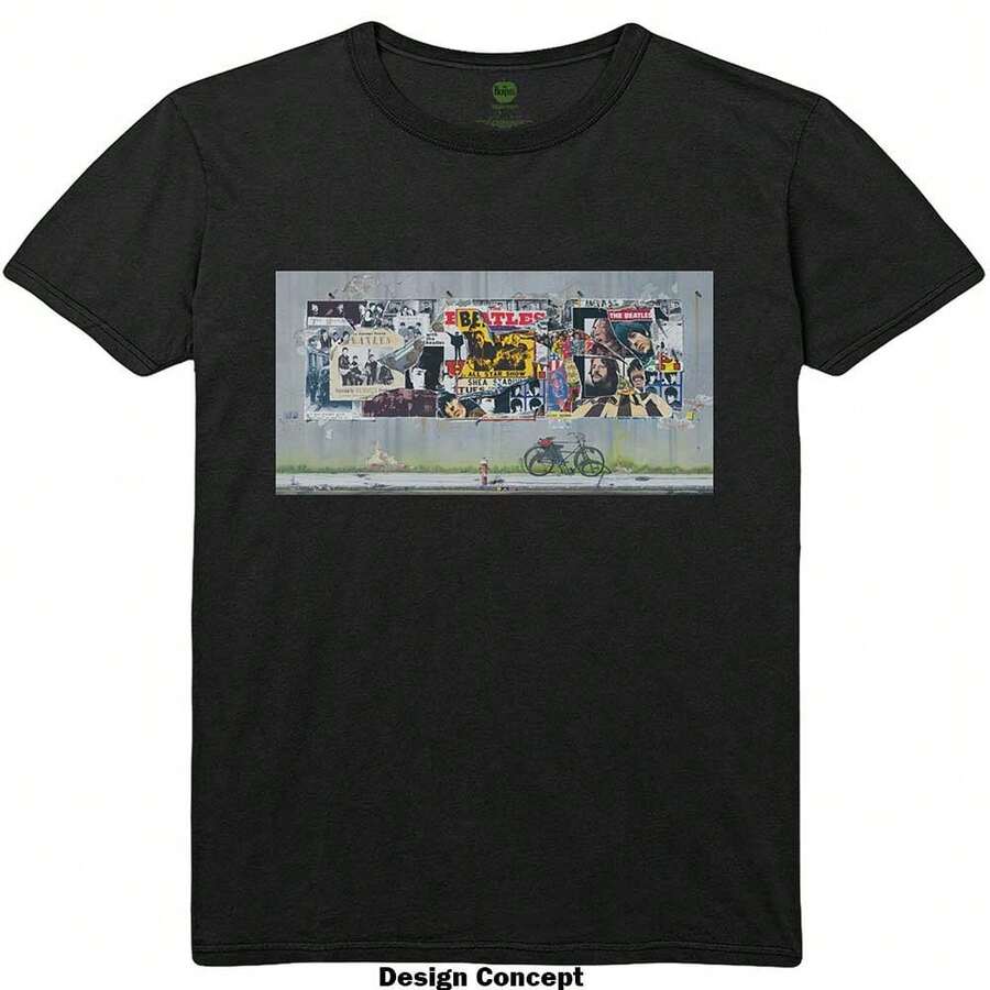 The Beatles Anthology Tee - Black - View 1