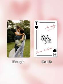 Personalized How Lucky Are We Wallet Card, Customize Photo And Text,Custom Couple Photo Playing Card Gift For Husband, Boyfriend, Anniversary Gift, Valentine's Day - Multicolor - View 8