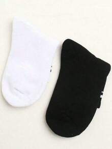 1/2/4 8 pares de calcetines deportivos de poliéster para exteriores - Cómodos, duraderos, unisex, adecuados para todas las estaciones, moda deportiva y casual - Multicolor - Ver 4