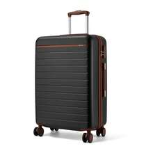 Suitcase Cabin Size Carry On 20 24 28 Inch 3 Piece Set Hard Shell Lightweight Spinner Wheels Combination Lock Telescopic Handle Travel Luggage - Black - View 13