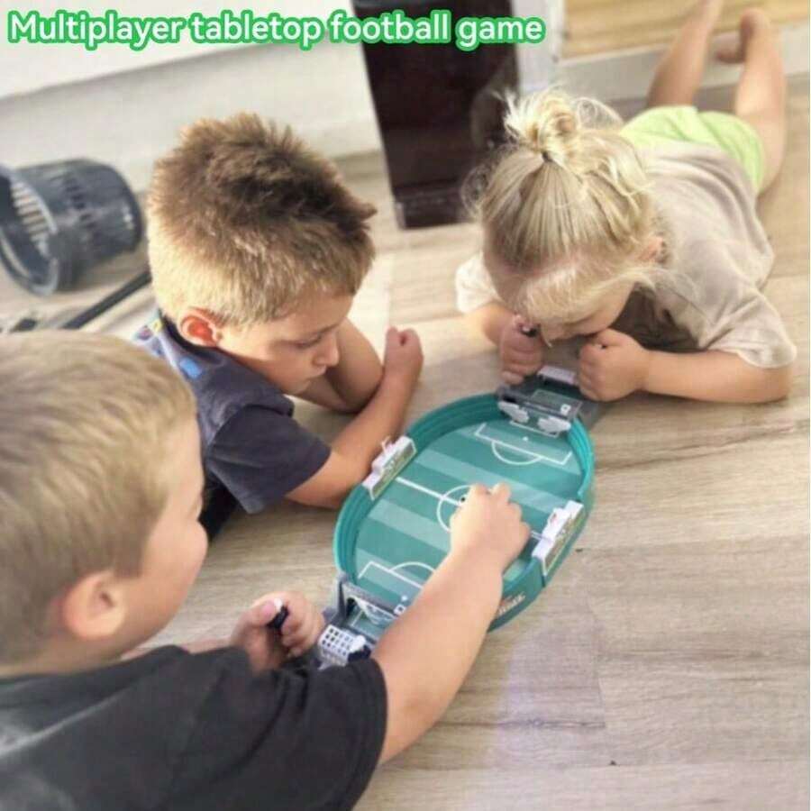 一套儿童桌面足球游戏，互动桌面游戏，益智玩具，青少年游戏，游戏桌，适合6/7/8/9岁儿童，10岁男孩，儿童桌椅玩具