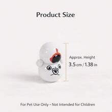 5/10pcs Cat Rocking Toys, Astronaut Tumbler, Self-Righting Rolling Cat Toys, Lightweight Plastic Cat Puzzle Toys, Battery-Free, Random Styles - View 5