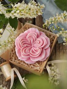 Austin Rose Silicone Candle Mold, Beginner-Friendly! Soft And Easy To Demold Material. Can Be Used For Scented Candles, Gypsum Decorations, Desktop Ornaments, Suitable For Home Decor, Holidays, Gifts. Give Mom A Floral Fragrance Gift For Mother's Day, Wedding Favors, DIY Stress Relief. Vivid Rose Texture Brings A Gentle Ambiance. - Austin Rose Mold - View 4