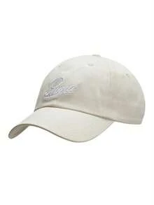 PUMA Logo Design Cotton Baseball Cap, Unisex, Couple Style, Green. - White - View 4