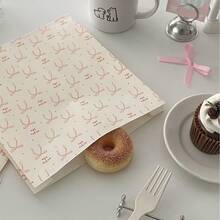 10/20 piezas Bolsas de regalo de papel kraft blanco grueso, accesorios de fotografía - multicolor - Ver 2