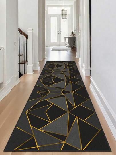 1 قطعة بساط ممر مطبوع، بساط مطبخ ناعم وماص سهل التنظيف، بساط مطبخ مقاوم للاتساخ من الصوف الاصطناعي، بساط للاستخدام الداخلي والخارجي للمدخل وغرفة النوم وديكور المنزل، بساط للغرفة المعيشة وغرفة النوم وغرفة الغسيل قابل للغسيل، متعدد الألوان