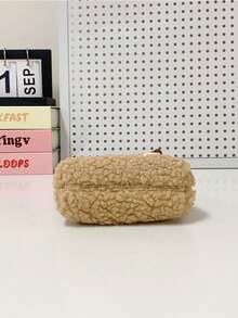 Plush Rabbit Mini Handbag, Cute Faux Fur Crossbody Bag, Versatile Small Purse For Girls - Multicolor - View 6