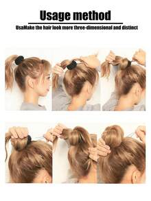 6pcs Women's Hairpin For The Back Of The Head, Flower-Shaped Hairband For The Bun Hairstyle, Ponytail Hairpin, Suitable For Women's Ballet Style, Daily Hairdressing Styling Tools For Women, Hairband, Hairstyle Set, Hairstyle Tool Set, Hairpin For Hairdressing Styles Beauty Home Hair Accessories Hair Styling Kit Hair Tool Kit,Travel,Birthday - Three Colors - View 4
