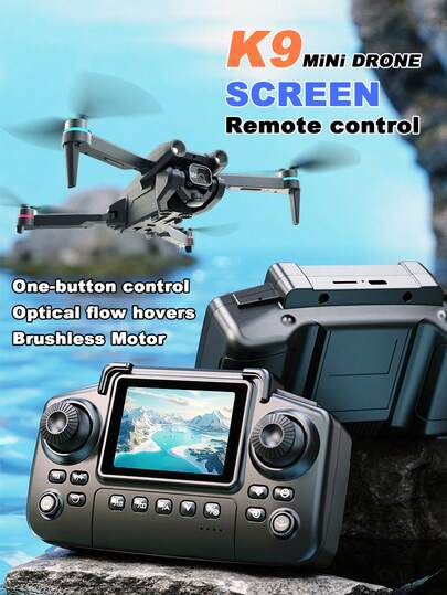 CASRRA The K9 Dual-Camera Drone With A Camera Carries A Suitcase And Is Foldable For Aerial Photography. Innovative Multi-Functional Quadcopter, Controlled By APP, With Speed Control, Gravity Control, 360-Degree Flipping And One-Click And Landing. The Best Gifts For Adult Beginners' Birthday Parties And Festivals. Christmas And Halloween Gifts