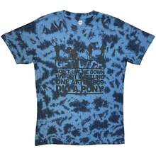 The Beatles Let It Be Songs Dip Dye Tee - Blue - View 2