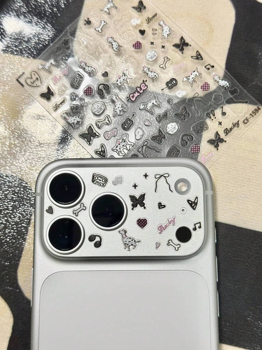 3 piezas de película protectora mate suave para lente de cámara + 1 pieza de pegatina compatible con iPhone 17 Pro Max/17 Pro, anti-arañazos, regalo de primavera para fiesta de cumpleaños