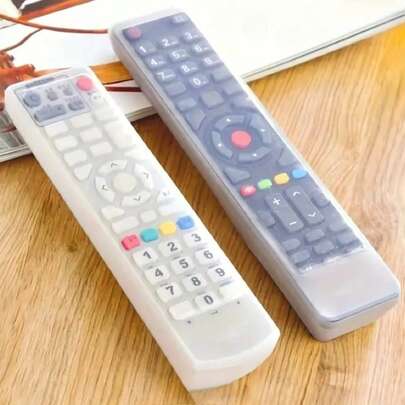Silicone Remote Control Protective Case, Invisible Protective Armor, "Invisible Guardian" For TV Screen, Retractable Protective Cover, 5H Hardness Anti-Scratch, High Definition Clear Damage Free