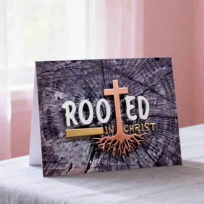 Creative ROOTED Label Dies, DIY Scrapbooking Album And Embossing Stencil, Greeting Card Making Tool, Card Paper Cutting Crafts ,Gift Card Making Template Die Cuts.