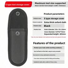 1个黑色刀鞘折叠刀钳包，带尼龙腰带环口袋，可携带收纳，带手电筒支架，可作腰包使用。 - 彩色 - 查看 13