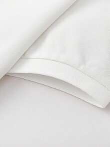 Balabala Sweet Girls Summer Polo T-Shirt 2026 Short Sleeve Cute Soft Lightweight Top - Original White - View 5