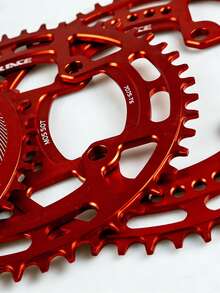 ZRACE BCD104 Narrow Width Tooth Chainrings Chainwheels For MTB/Road/Foldingbike/Gravel-Bikes 40T/42T/44T/46T/48T/50T/52T AL7075 - Black - View 5