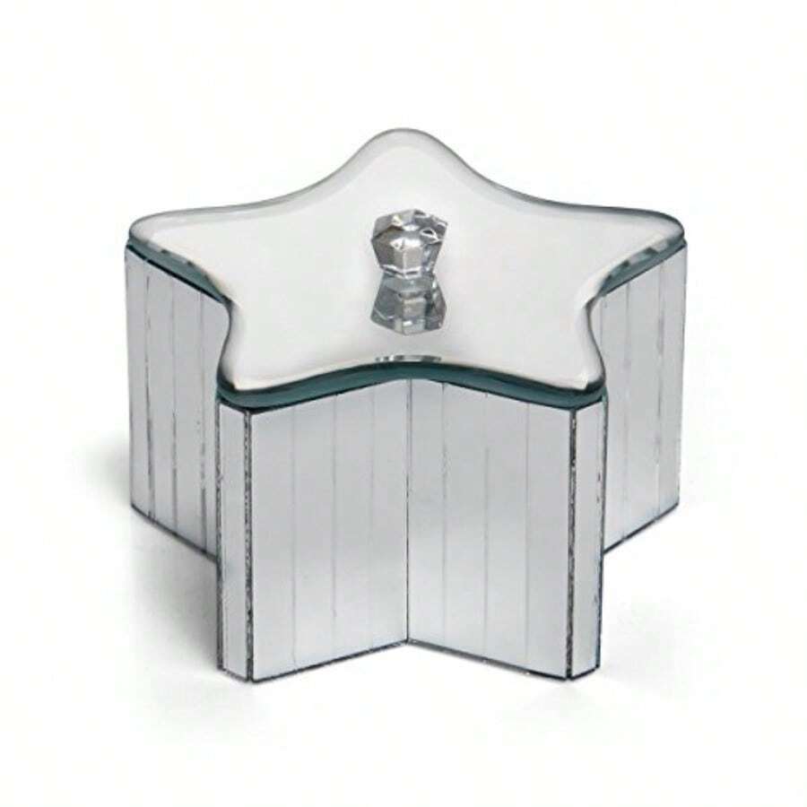 American Atelier 1182180 1182180 Star Mirror Jewelry Box - Plateado - Ver 1