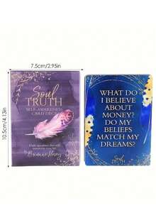 1 Set Multi-Player Soul Truth Self-Awareness Tarot Cards, Suitable For Easter, Halloween, Music Festivals, Birthday Parties - View 7