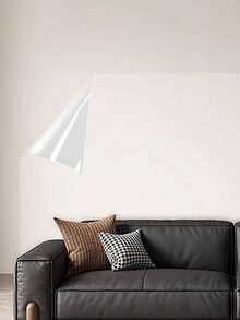 1pc White Marble Self-Adhesive Kitchen Anti-Oil Sticker, Heat-Resistant Kitchen Wall Sticker For Countertop, Cabinet, Tile Renovation - View 3