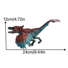[Has Children's Certificate] Realistic Dinosaur Model Toy Wild Animal Figurine Sensory Toy And Party Gift, Suitable For Kids Or Girls And Boys Room Decoration - Multicolor - View 87