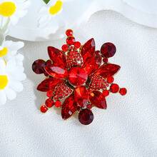 1枚优雅锌合金胸针，适合女性在婚礼、宴会和派对上佩戴 - XD825020 - 查看 5