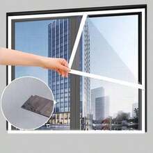 1 tấm lưới chống muỗi mùa hè, tự dính với khóa dán, lưới chống muỗi trong suốt thoáng khí cho cửa sổ, rèm vô hình mật độ cao. Không cần khoan, lắp đặt tự dính, có thể tháo rời và dễ dàng vệ sinh, tái sử dụng, phù hợp với mọi loại cửa và cửa sổ, sử dụng được quanh năm. - Màn chống muỗi tự dính - Xem 2