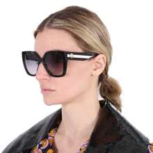 Gucci Grey Gradient Butterfly Ladies Sunglasses GG1300S 004 55 - đa - Xem 2