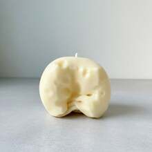 Coconut Oil Cream Cheese Squishy Ball, Soft Dough Texture Squeeze Toy, Creamy Filling Stress Relief Sensory Toy, Funny Prank Relaxation Toy - 彩色 - 查看 1