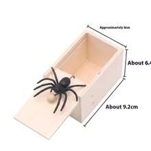 1pc 2026 New Surprise Spider Box Prank Toy, Perfect Gift For Birthday, Holiday, Halloween, Christmas, Ideal For Game Lovers And Toy Collectors - Multicolor - View 9