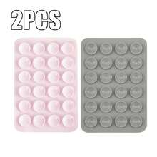10/5/4/3/2/1 Pcs Silicone Phone Suction Cup With 24 Adhesive Pads, Easy To Disassemble And Clean, Enhances Grip, Suitable For Various Mounting Surfaces - Multicolor - View 37