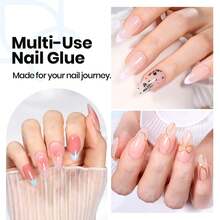 Beetles HEMA-Free Nail Tips Glue Kit, All-In-One Nail Extension Kit For Press On False Nails, DIY Salon Manicure At Home - 1Pcs 15Ml HEMA-free Nail Glue Gel - View 5