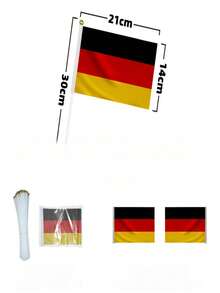 5/10/20pcs 21*14cm Puerto Rico Mexico Handheld Small Flags, 2026 World Cup National Team Cheering Hand Flags, Football Fan Stadium Support Banners, Vuvuzela Accessories, Father's Day Gift, July 4th Independence Day Decor, Wedding Graduation Bachelor Party Decoration, Indoor Home Room Soft Decor, Outdoor Yard Garden Scene Decoration - A - View 54