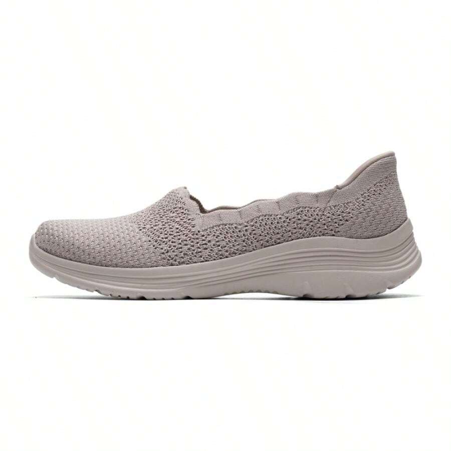 Skechers 女鞋 ARYA女士瑪麗珍鞋日常休閒鞋外出舒適運動休閒鞋 159255-TPE - 灰褐色 - 查看 1
