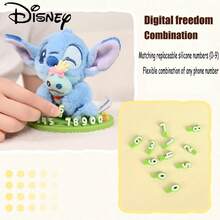 Disney 迪士尼官方授权《星际宝贝》毛绒玩具停车标志，史迪奇挂牌车牌，儿童节日/生日礼物 - 彩色 - 查看 7