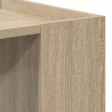 CROISSANCE Table basse Chêne Sonoma 95 x 50 x 34 cm Bois d'ingénierie - Tabac - Voir 9