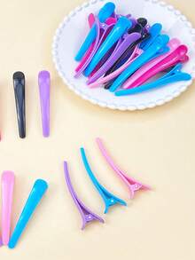 16 pièces/6 pièces Set Pinces à cheveux en forme de canard de couleur bonbon, Pinces à laver le visage, Accessoires pour femmes d'été, Bijoux rouges et élégants Accessoires pour cheveux, Cadeau pour la fête des mères, Cadeau pour la fête des enseignants, Pinces à cheveux en perle, Cadeau pour la fête des mères, Accessoires pour cheveux fiers de l'été du millénaire, Pinces à cheveux assorties aux lunettes de mode de plage pour femmes - Multicolore - Voir 7
