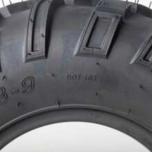 [Pack Of 2] ATV All-Terrain Off-Road Tires 21x8.00-9 4PR Reinforced *2 Suitable For Mud, Sand, And Small Trails. Anti-Slip And Wear-Resistant. Off-Road Use Only. - Black - View 6