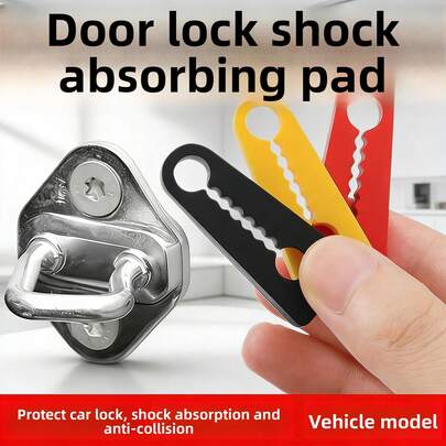 4片装通用汽车门缓冲垫，适合女性使用，硅胶汽车门锁保护垫，防撞降噪软关闭缓冲垫，耐刮擦耐用汽车门边保护垫，适用于所有轿车、SUV、卡车、轿车，必备的汽车内外保护配件，送给妈妈、朋友、同事的完美礼物：生日、圣诞节、情人节、母亲节、毕业典礼、感恩节、万圣节等。