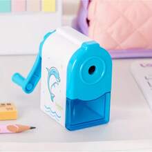 Cartoon Hand Crank Pencil Sharpener, Automatic Lead Refill Pencil Sharpener, Pencil Sharpener, Rotary Pencil Sharpener, Cartoon Automatic Pencil Sharpener, Hand Crank Pencil Sharpener, Pencil Sharpener, Pencil Sharpener For Elementary And Middle School Students, Prize - Multicolor - View 11