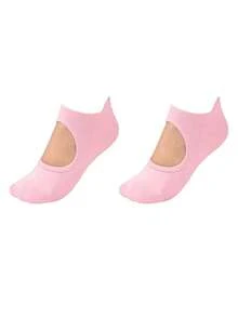 1/2/4/6/8 Pairs Breathable Mesh Yoga Pilates Non-Slip Socks, Ankle Socks For Women, Pure Cotton Sports Boat Socks - Multicolor - View 12