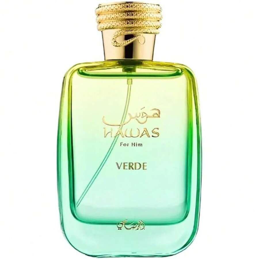 Rasasi Hawas Verde Eau De Parfum 3.4 Oz / 100ml – Lime, Rosemary, Green Apple, Patchouli & Amber Cologne For Men, Long-Lasting Fragrance | Cologne Men, Cologne - Hawas Verde - 查看 1