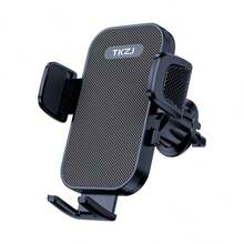 TKZJ T006L 升级版加固车载手机支架，车载空调出风口金属挂钩手机支架，兼容所有智能手机 - 彩色 - 查看 9